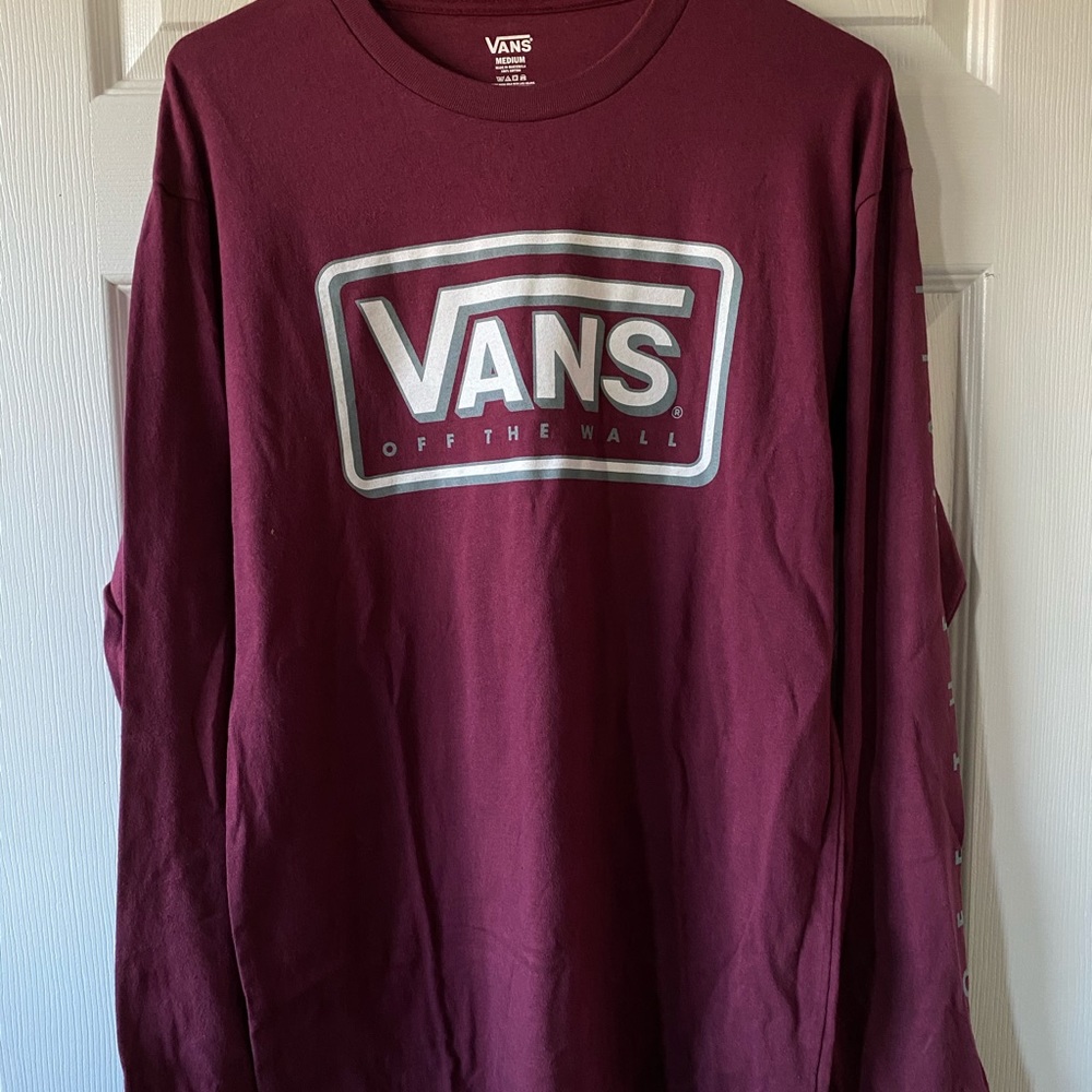 Vans Long sleeve Shirt- NEW!